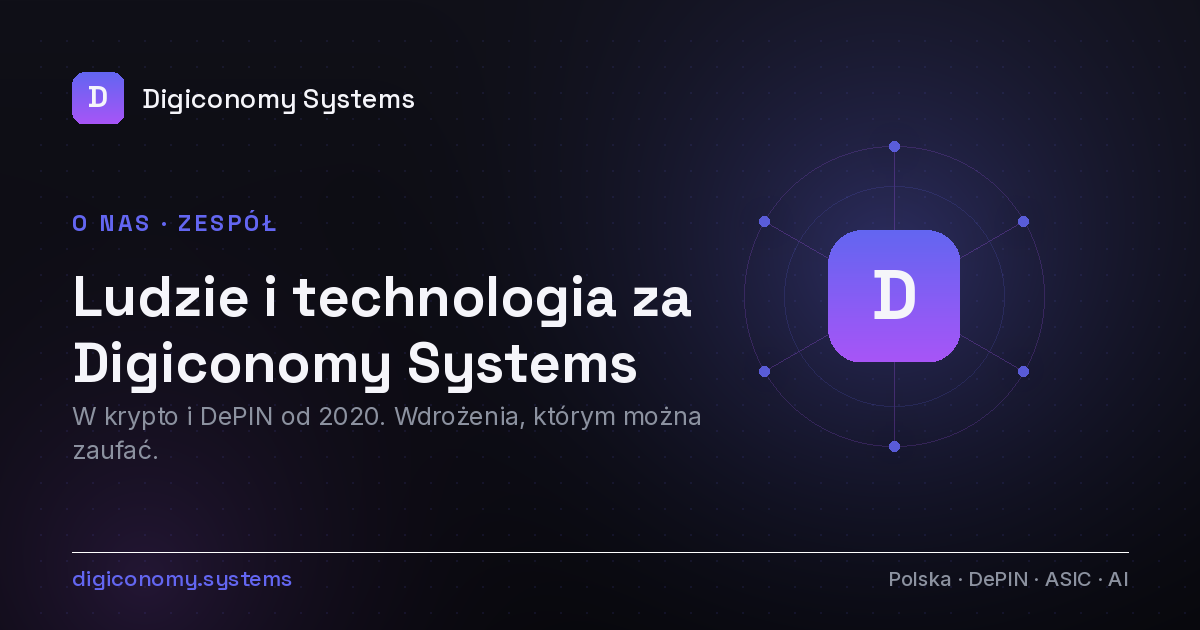 O nas - zespół i podejście | Digiconomy Systems
